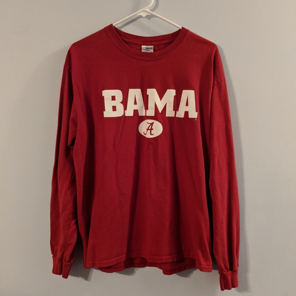 🏈 Gildan Alabama Long Sleeve T-shirt